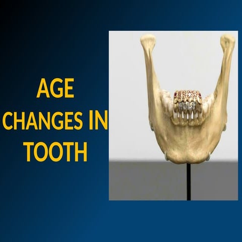 Age changes in enamel, dentin and pulp1 [Autosaved].pptx