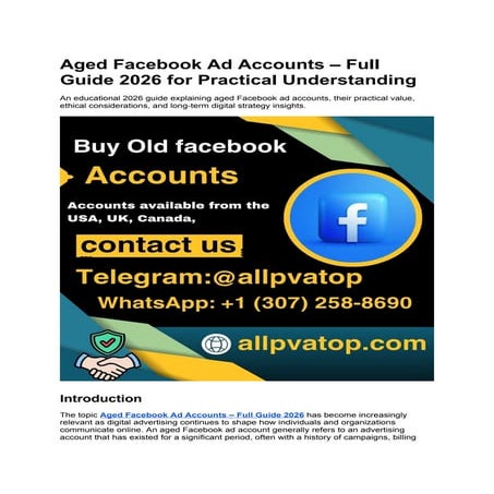 Aged Facebook Ad Accounts – Full Guide 2026.docx