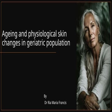 Skin and the Aging Process | PPTX