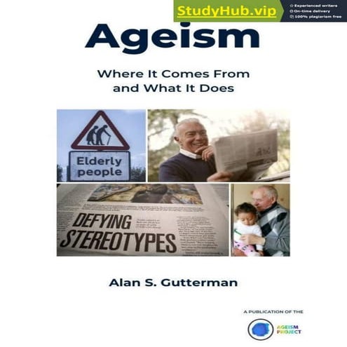 Ageism  Where It Comes From And What It Does