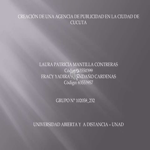 Agencia de publicidad trabajo final