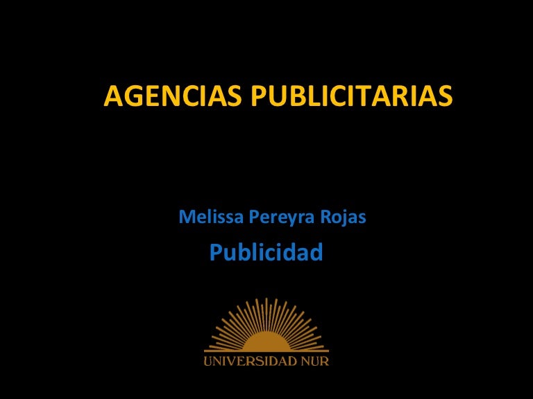Agencias publicitarias