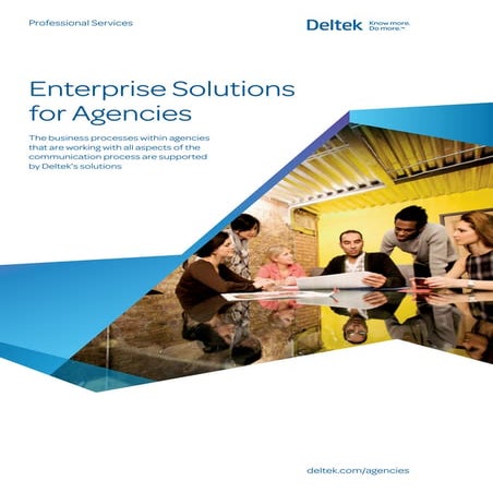 Deltek Enterprise Solutions for Agencies/Marcom