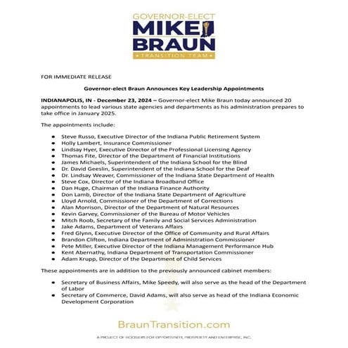 Lt. General Micah Beckwith, Yes You Read Correctly