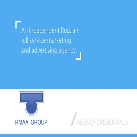 RMAA Group Agency credentials
