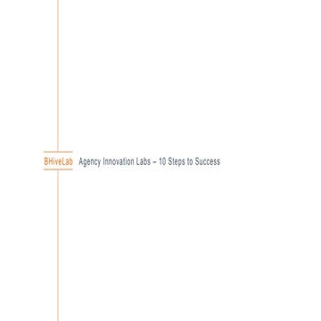 Agency innovation labs   10 steps to success