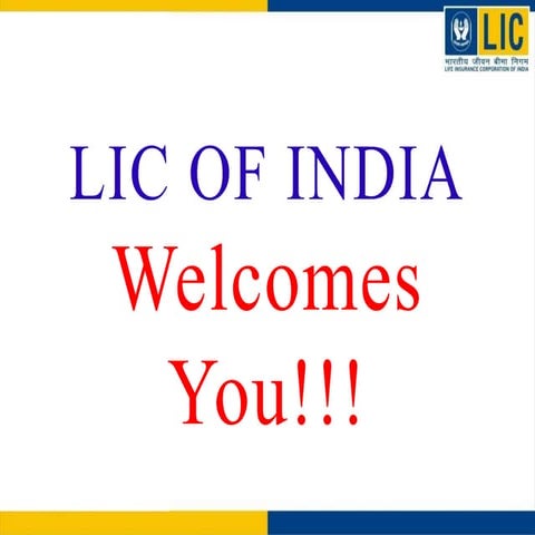 LIC Agents presentation | PPTX