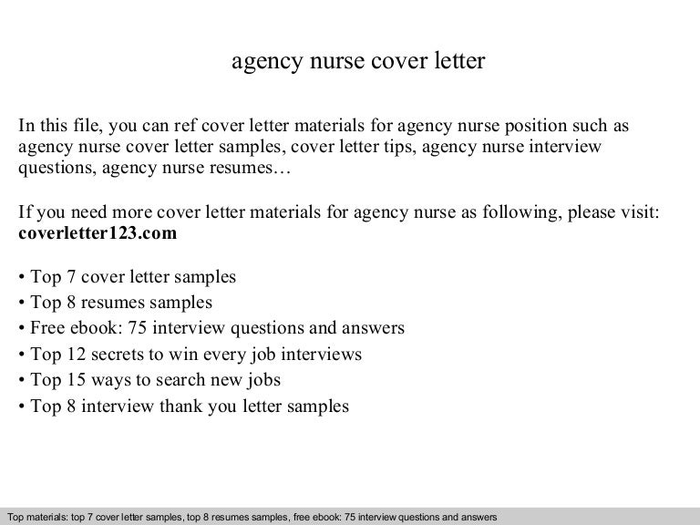 nursing cover letter examples