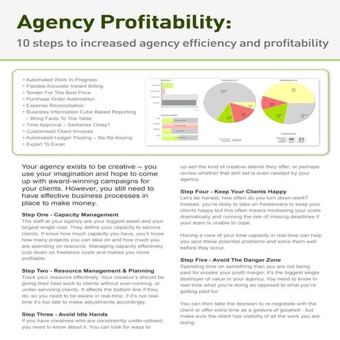 Deltek Agency Management: Increase Efficiency and Profitability
