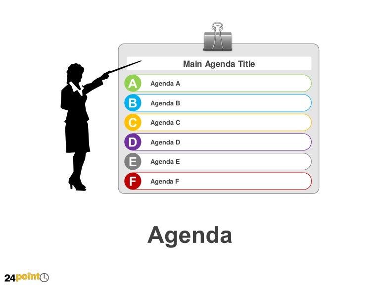agenda powerpoint templates