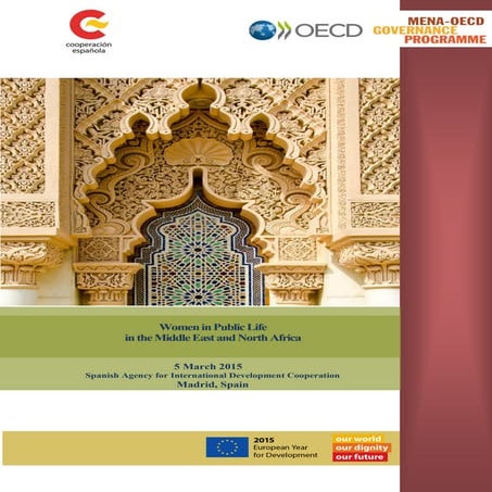 Agenda: Women in Public Life in the Middle East and North Africa, 5 March 201...