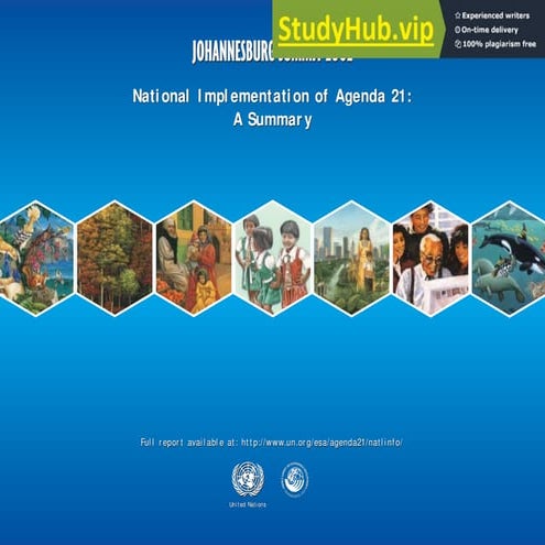 Agenda21 United Nations - Summary Publication | PPT