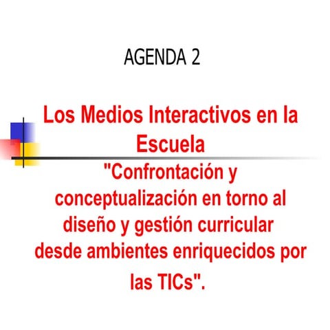 Agenda2 Mediosinteractivos
