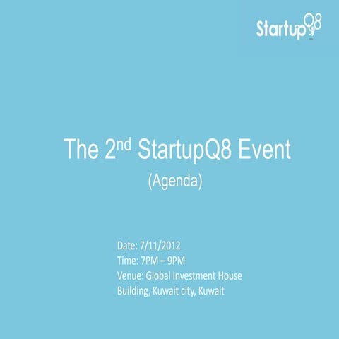 Building a startup ecosystem in Q8 | PDF