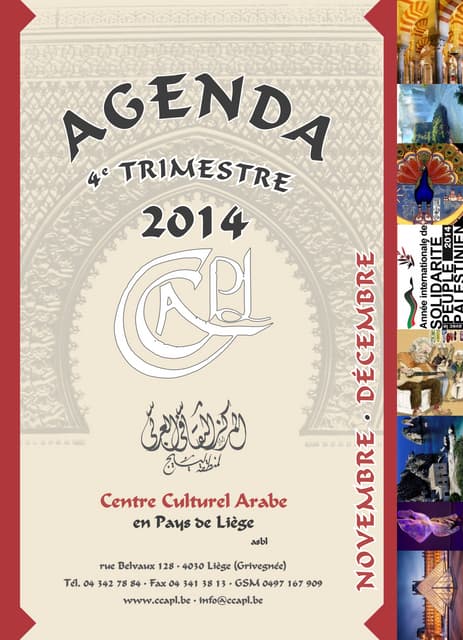 Agenda 4e trimestre 2014