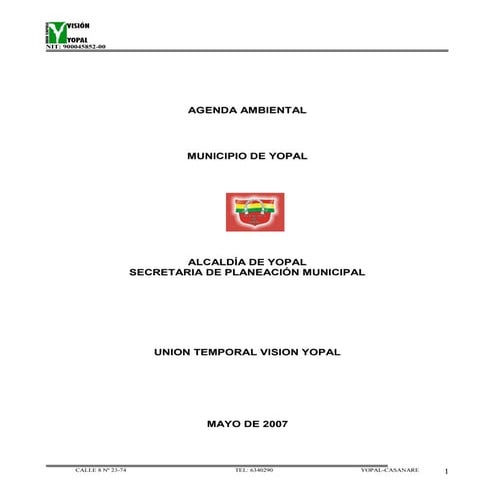 Agenda ambiental