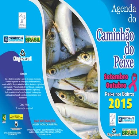 Prefeitura divulga agenda do Caminhão do Peixe de Florianópolis