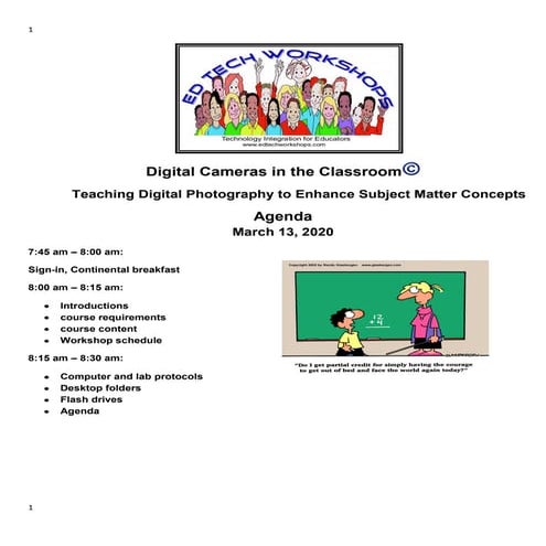 Agenda Digital Cameras In The Classroom05