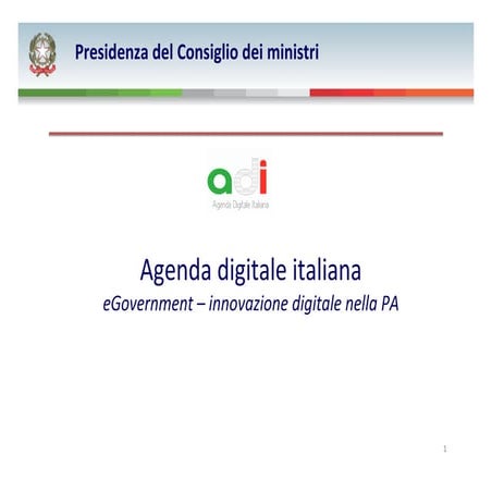 Agenda Digitale Italiana