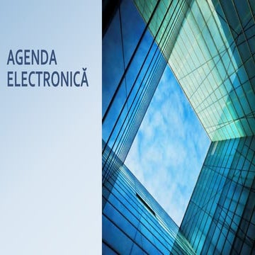 Agenda electronica