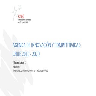 Agenda Innovación y Competitividad 2010-2020