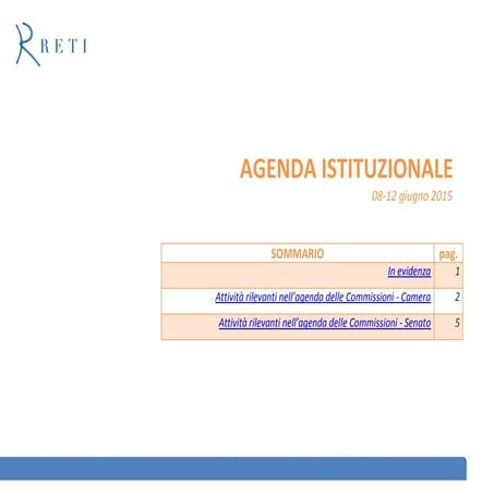 Agenda istituzionale 08  12.06.2015 - rottamatore
