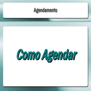 Agendamento de Visita Comercial