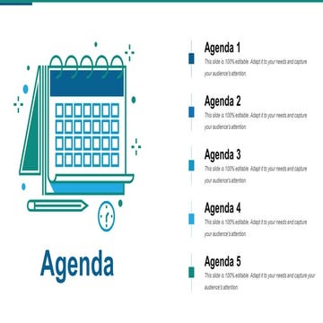 Agenda PPT Slide