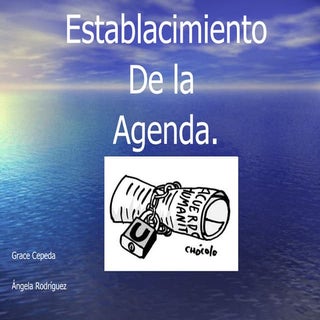 Agenda setting presentacion