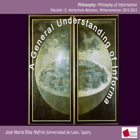 A general understanding of information ws2012-13