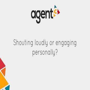 Agent3  - Shouting Loudly or Engaging Personally 