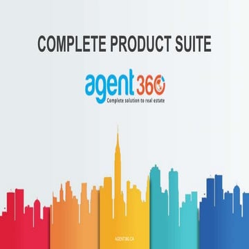 Agent360.ca- The comprehensive web solution for Real Estate Agents