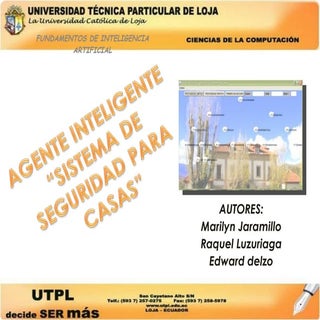 AGENTE INTELIGENTE: “SISTEMA DE SEG...