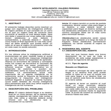 Agente Inteligente Paper