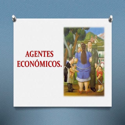 Agentes económicos 