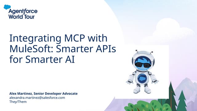 Agentforce World Tour Toronto '25 - MCP with MuleSoft