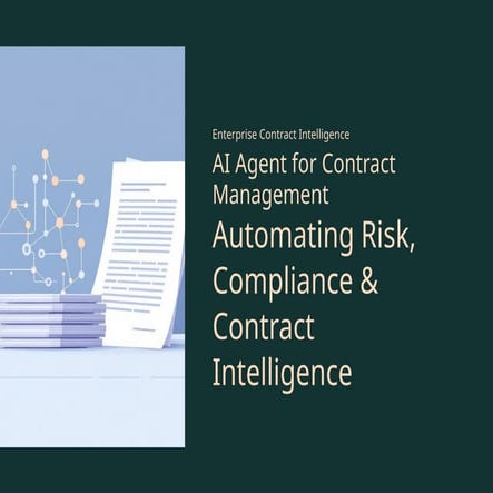 How AI is Making Contract Management Easier and More Effective | PDF