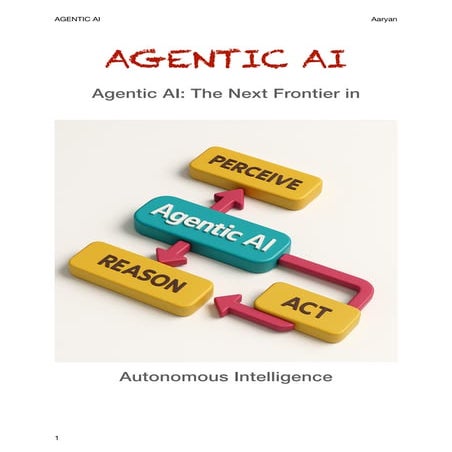 Agentic AI Explained: The Next Frontier of Autonomous Intelligence & Generati...