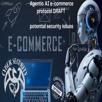 RFC Draft Agentic Ecommerce protocol security analysis
