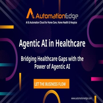 Agentic AI in Healthcare: Bridging Healthcare Gaps with the Power of Agentic AI