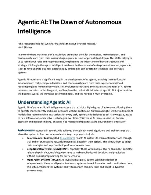 Agentic AI - The Dawn of Autonomous Intelligence1.pdf