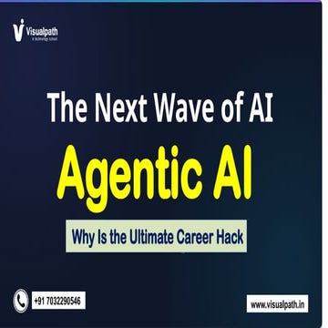 Agentic AI Training in Hyderabad | Agentic AI Course Online | PPTX