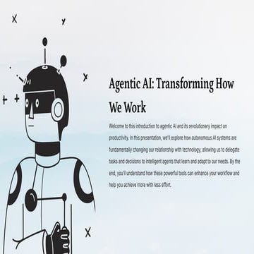 Agentic AI Transforming How We Work in Business