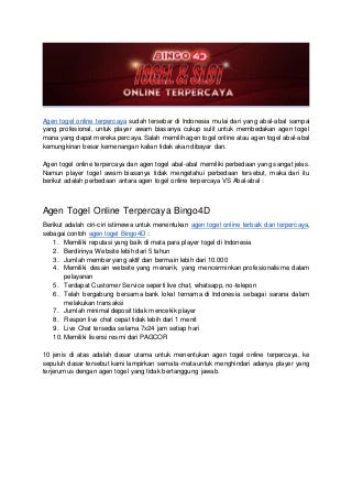 situs togel indonesia