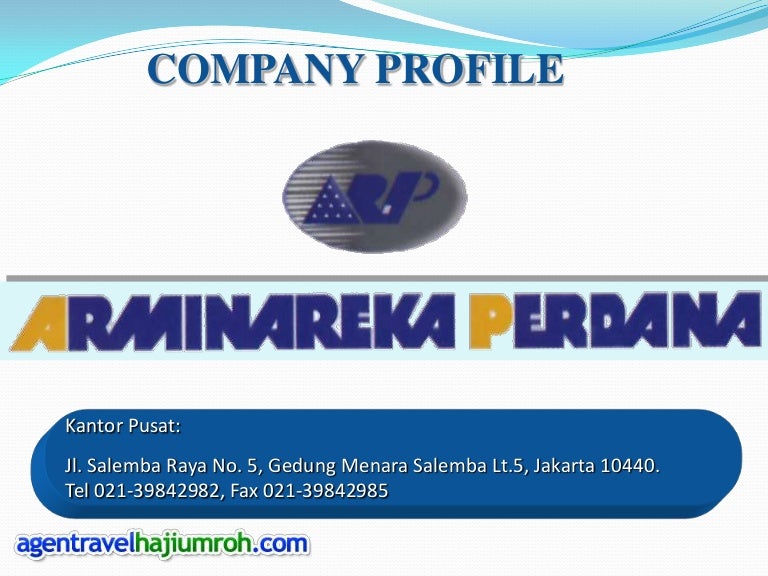 Contoh Company Profile Biro Perjalanan Wisata - Simak 