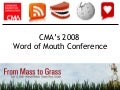 From Mass to Grass Word of Mouth Conference - Chair Intro Slides (Agent Wildfire & CMA) 