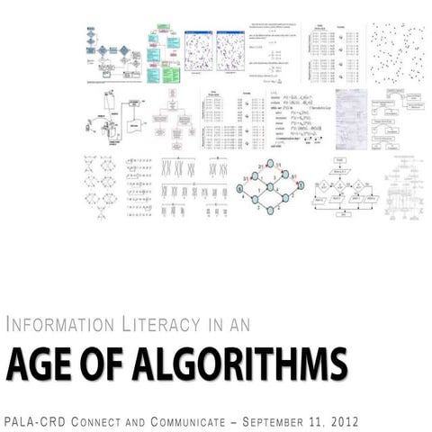 Information Literacy in an Age of Algorithms | PPT