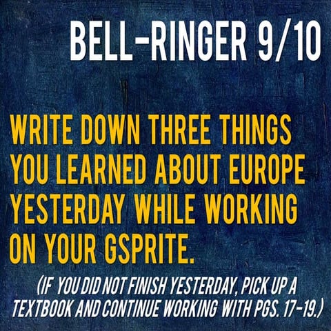 Age of exploration europe ppt