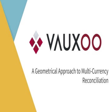 A Geometrical Approach to Multi-currency Reconciliation