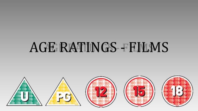 Age ratings for films | PPTX